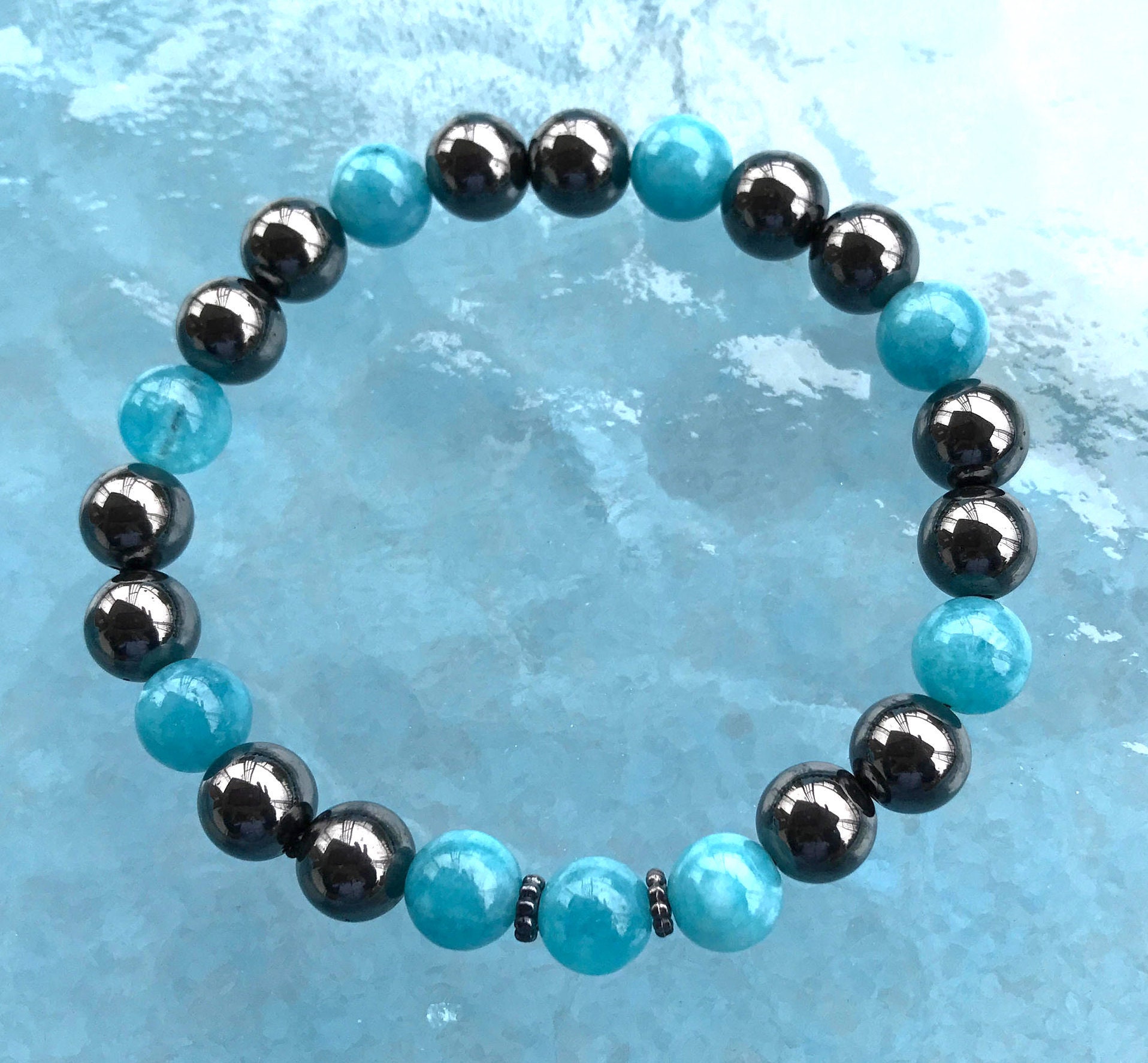 Cure Beads bracelet with natural stones