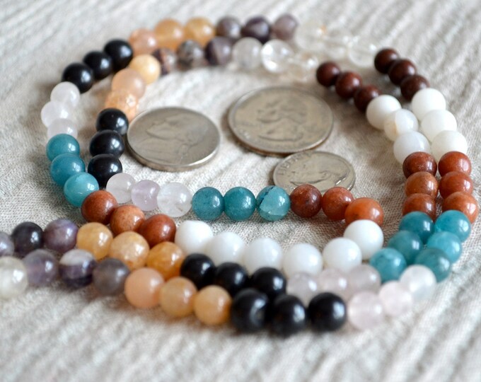 9 Planets Jaap Mala Beads Navrattan Chakra Prayer Beads Mala Necklace - Karma Yoga Nirvana Meditation Awakening Chakra Kundalini Rosary 108