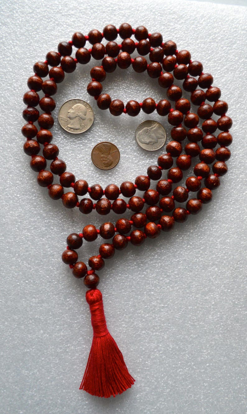 Natural Botswana Sardonyx Agate Beads | 3-Hole Mala Prayer Beads For DIY Jewelry