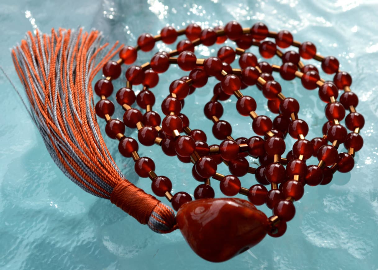 Carnelian mala deals