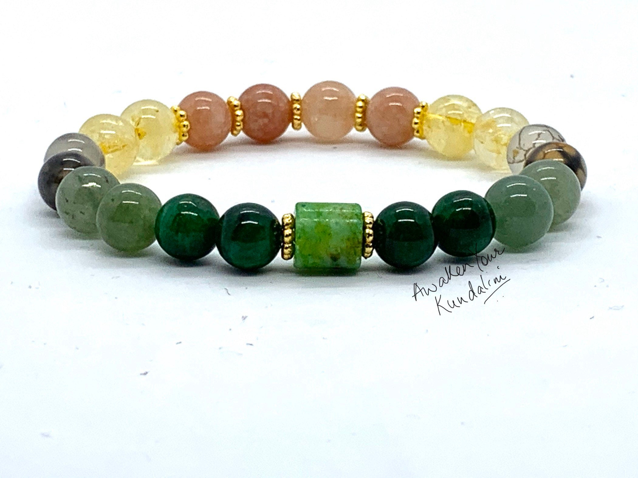 8 Mm Energized Crystals of Luck Good Luck Crystal Mala Beads Etsy