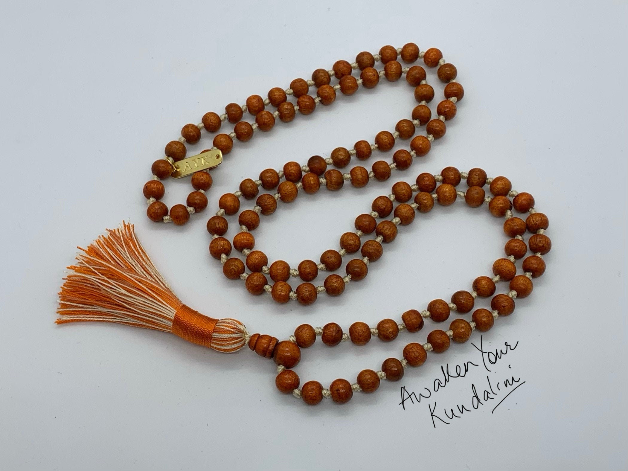 Tulsi Wood Meditation Mala Prayer Beads