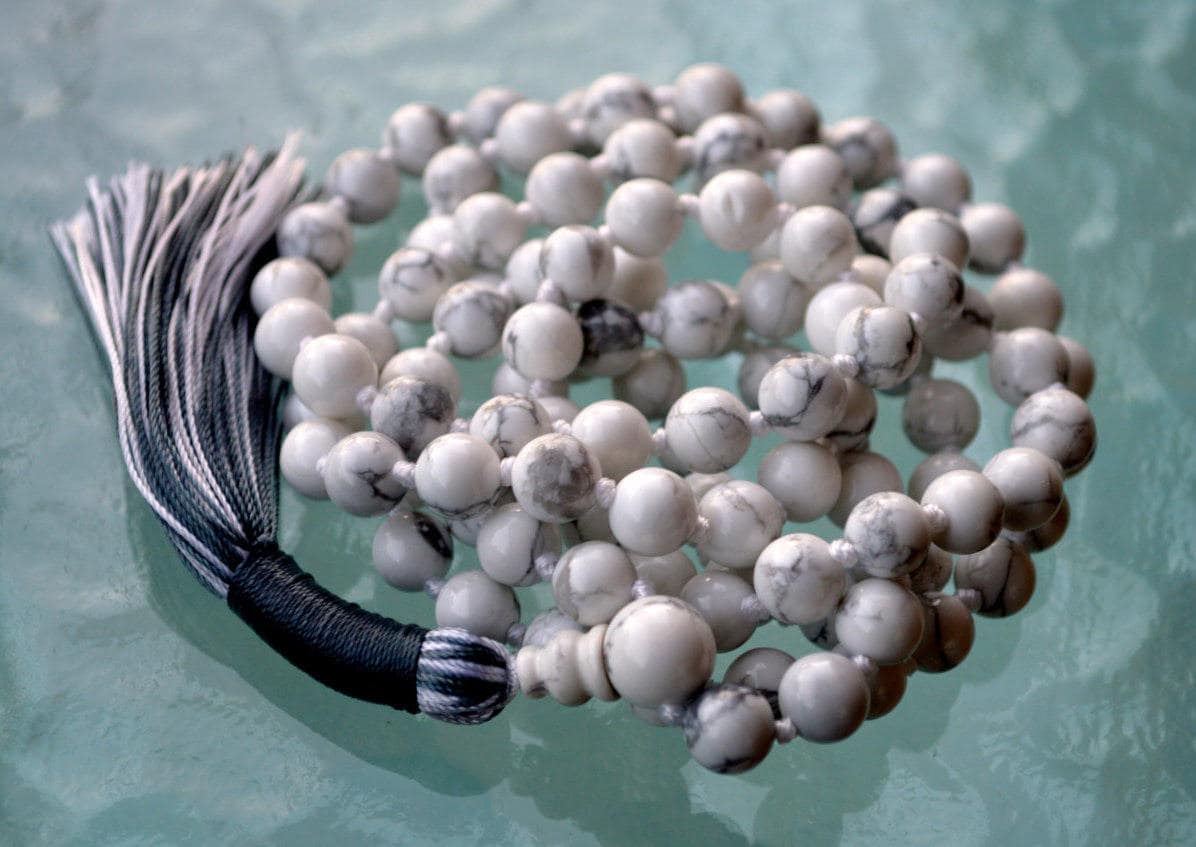 Howlite mala shop