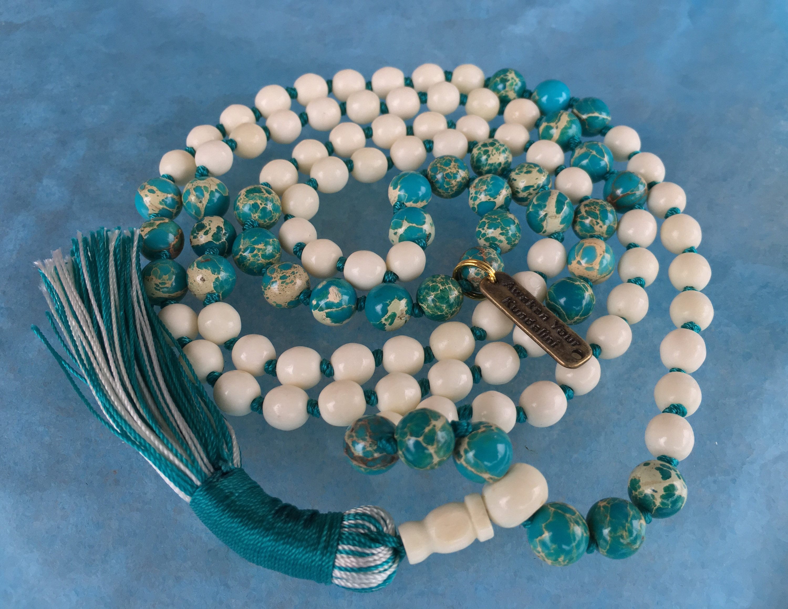 Human Skull Bone Mala Beads - Single Beads