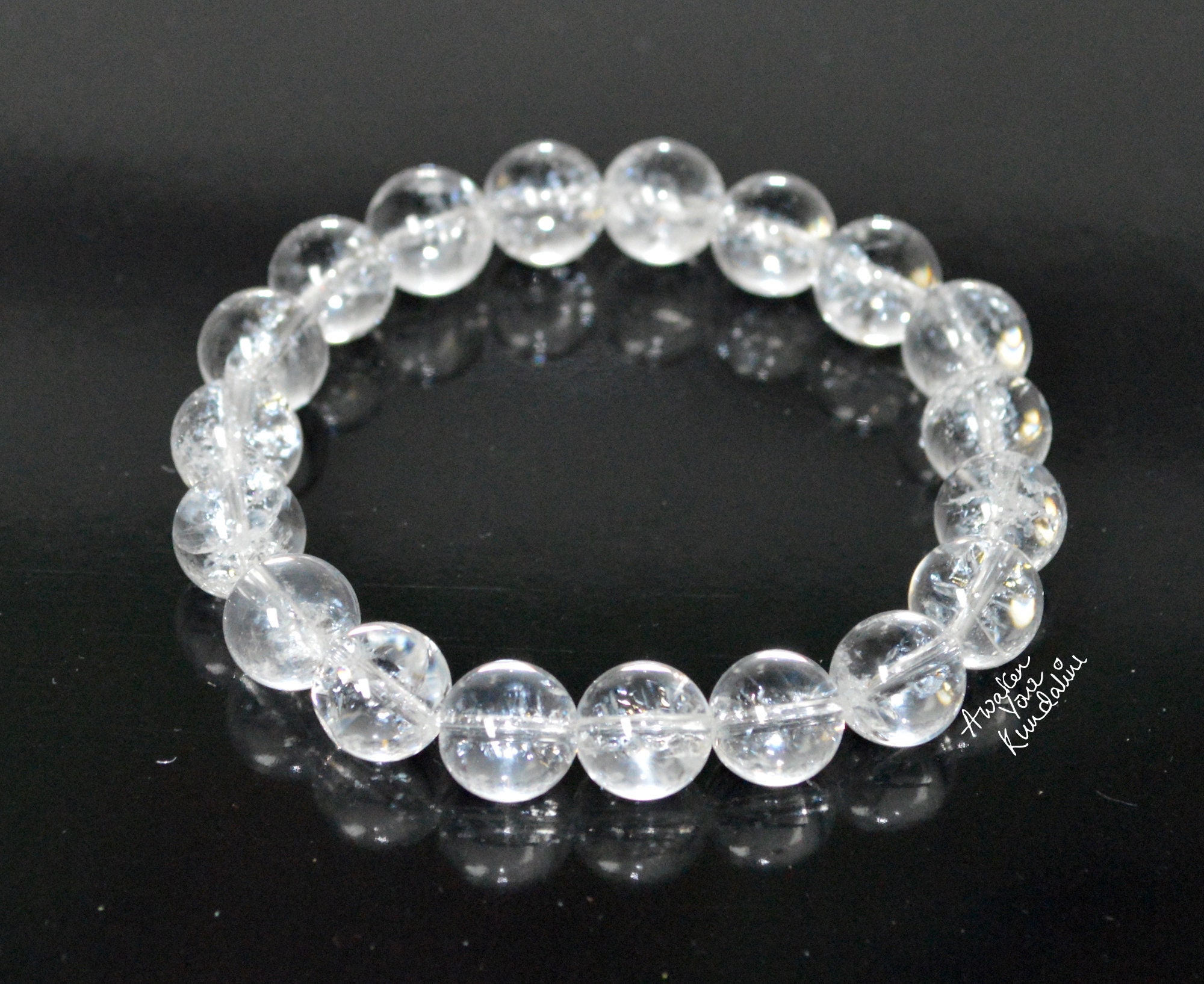 Clear Quartz Bracelet by Dr Jyoti joshi - Drjyotijoshi