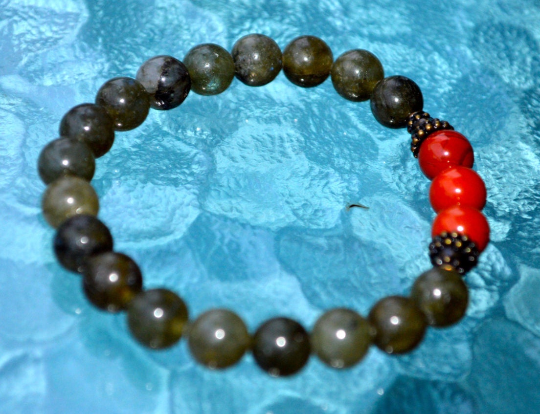AAA Rare Dark Labradorite Bead Bracelet, Labradorite Bracelet, Labradorite  Beads, Labradorite, Labradorite Mala, Gift for Him/her 