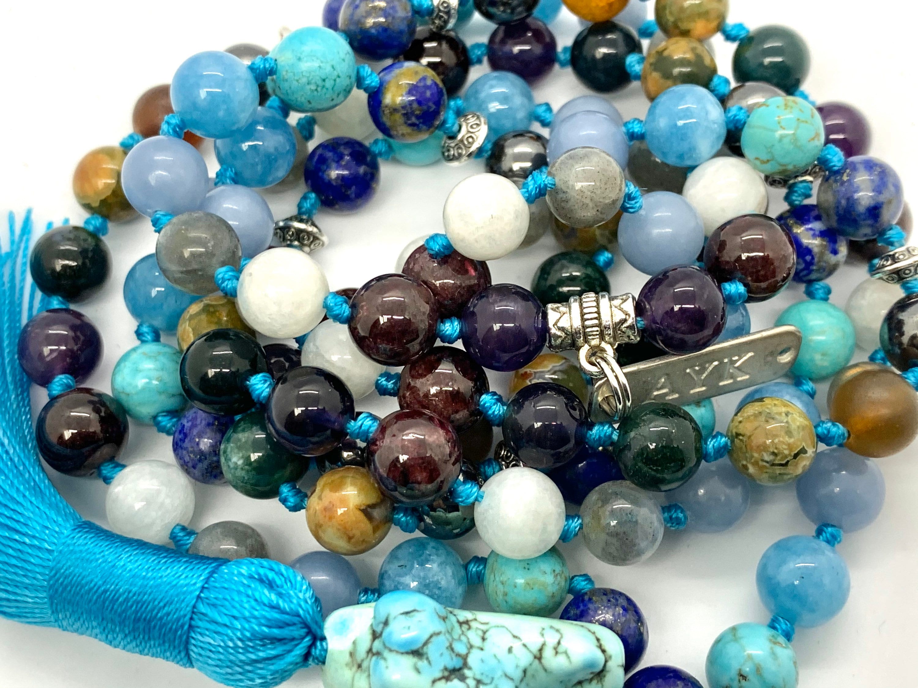 Healing Jewelry & Mala Meditation Beads (108 beads on a strand) Amethy –  The Art of Cure