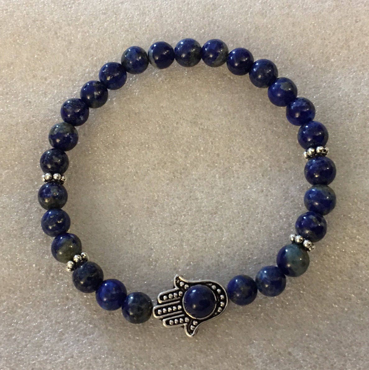 Tibetan Prayer Beads Lapis Lazuli Stone Mala - tibet-markets.ch