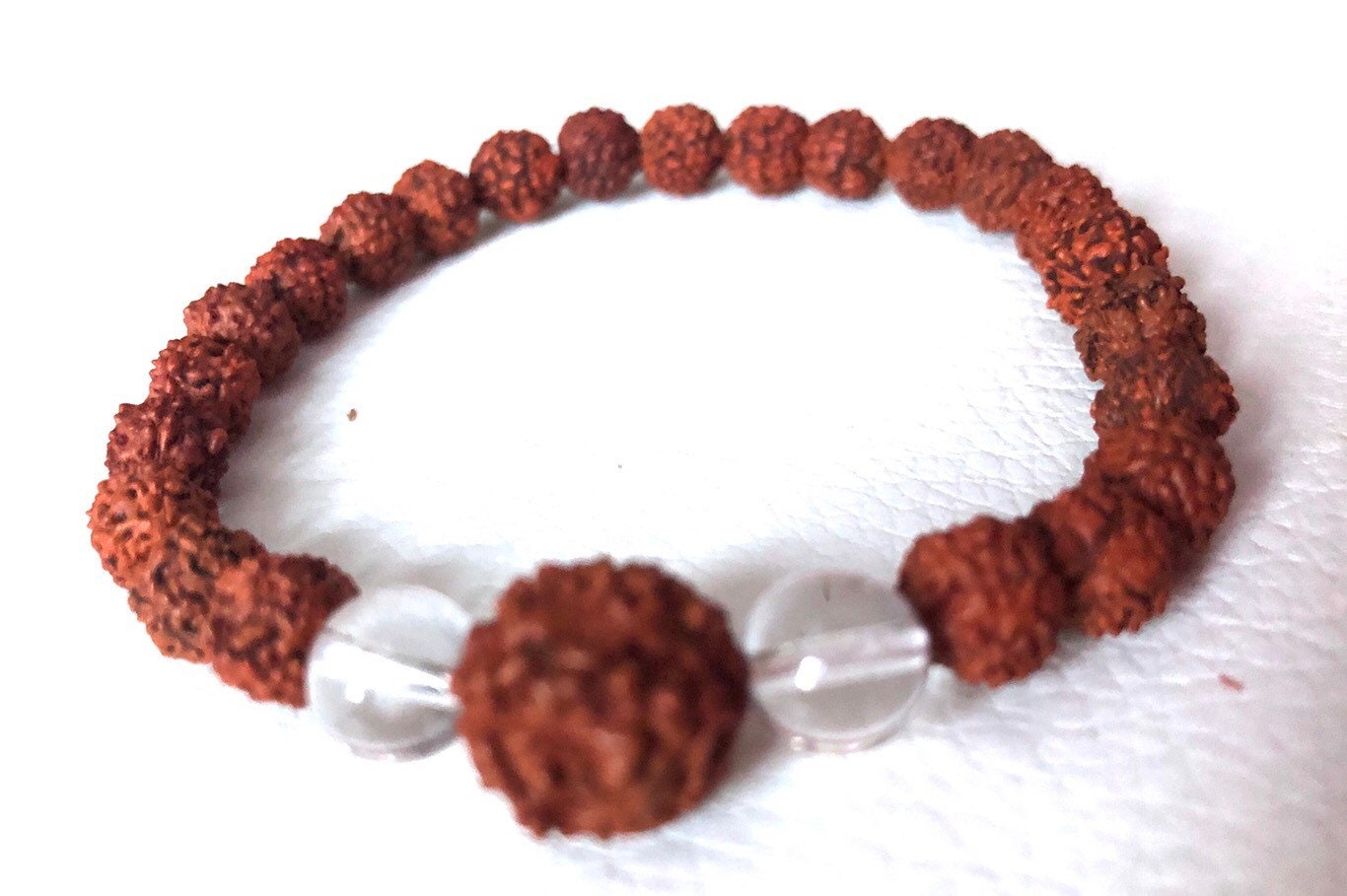 Buy Gems Jewels Online Five Mukhi Rudraksha Bracelet at Amazon.in