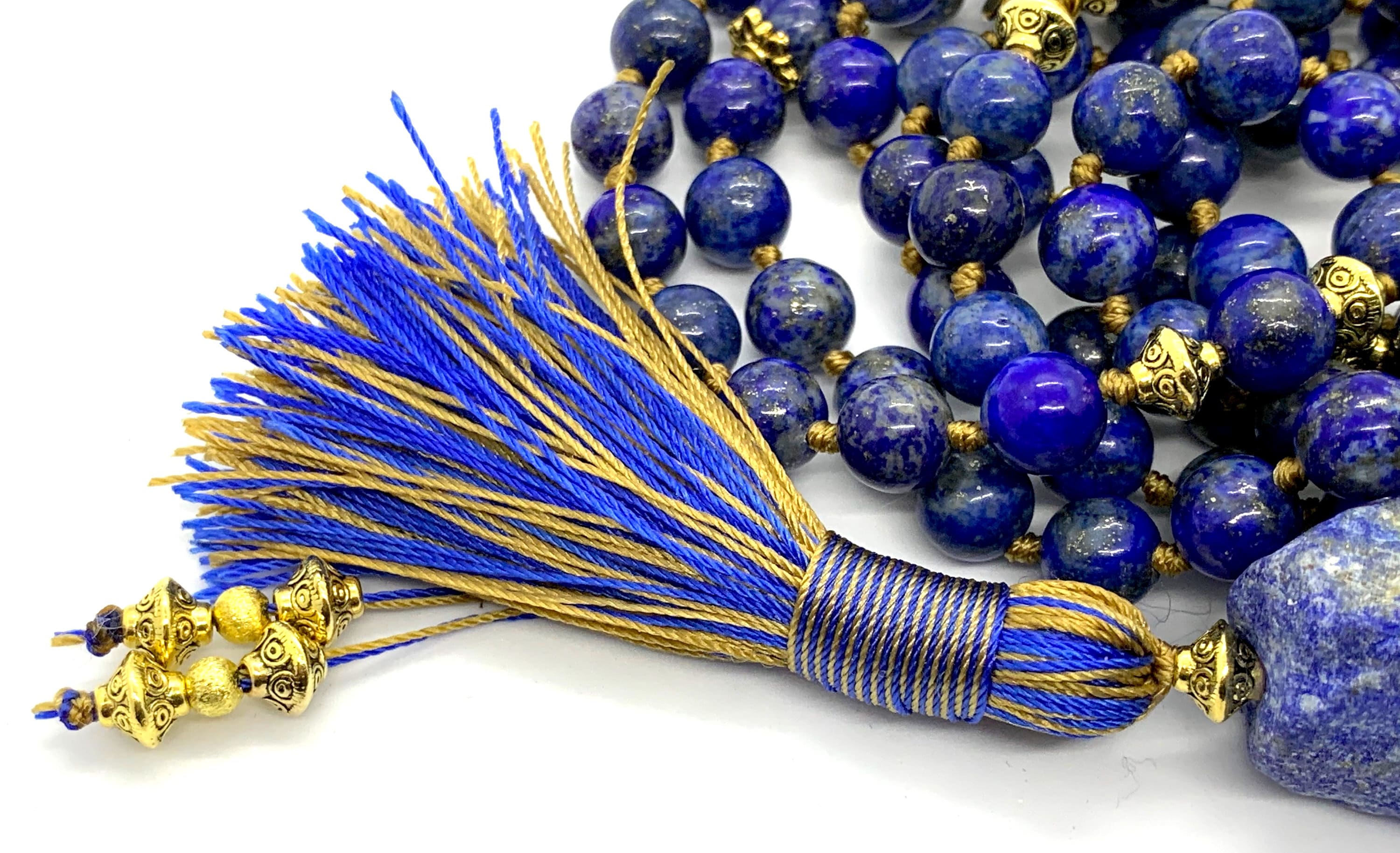 Lapis Mala Beads~JMALALAP