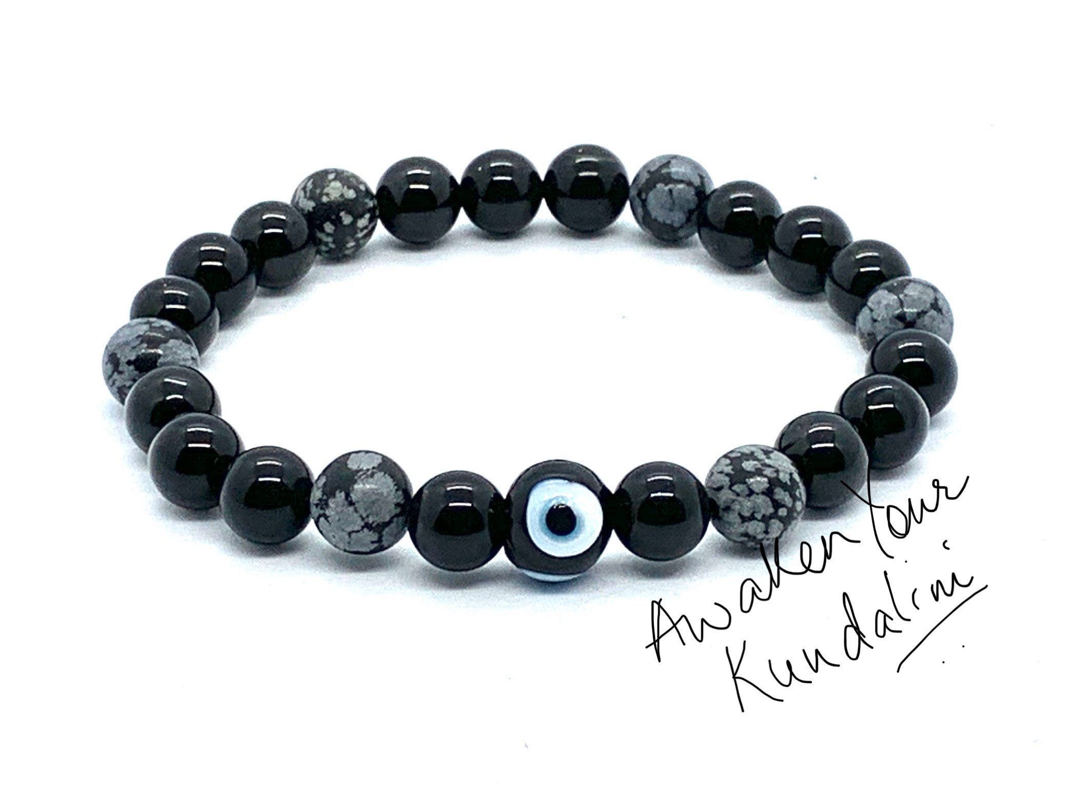 Bracelet - Black Obsidian - Tumbled – The Jamar Enlightenment Center