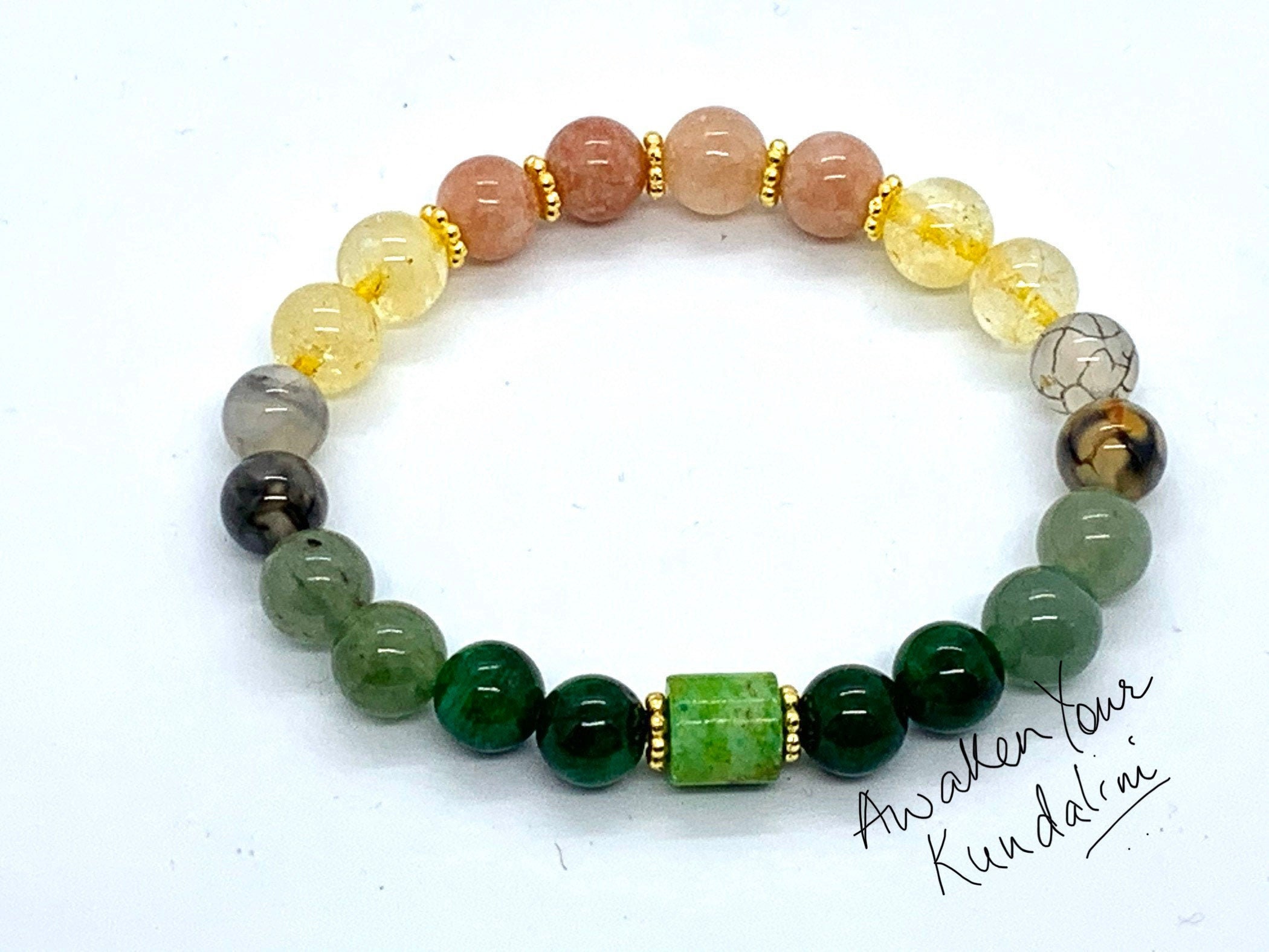 8 Mm Energized Crystals of Luck Good Luck Crystal Mala Beads Etsy