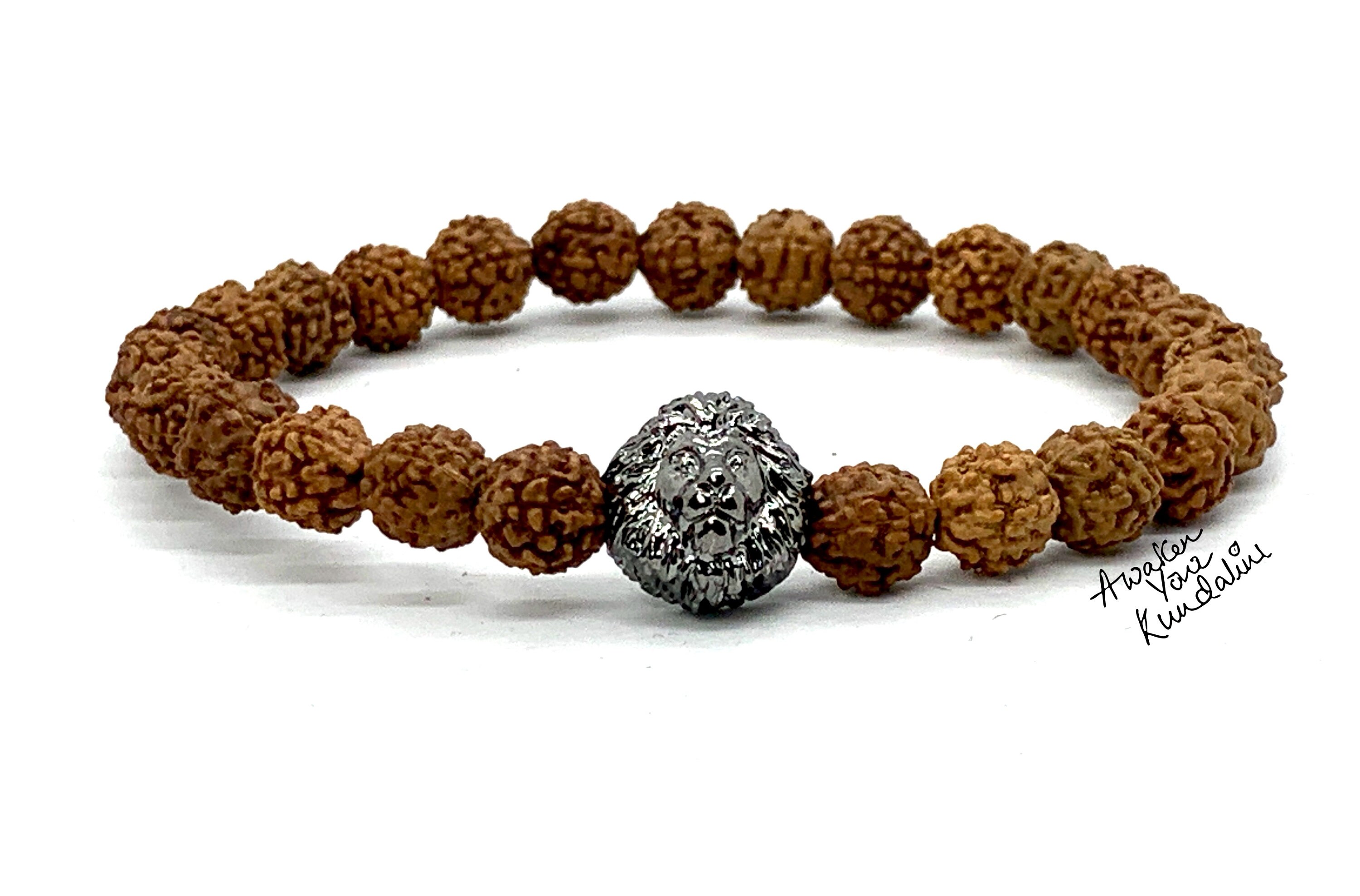 Handmade Rudraksha Mala Beads Bracelet, Small Shiva Tears: Genuine  Rudraksha Beads, Rudrakash Bracelet, Natural Indian Rudraksha Jewelry