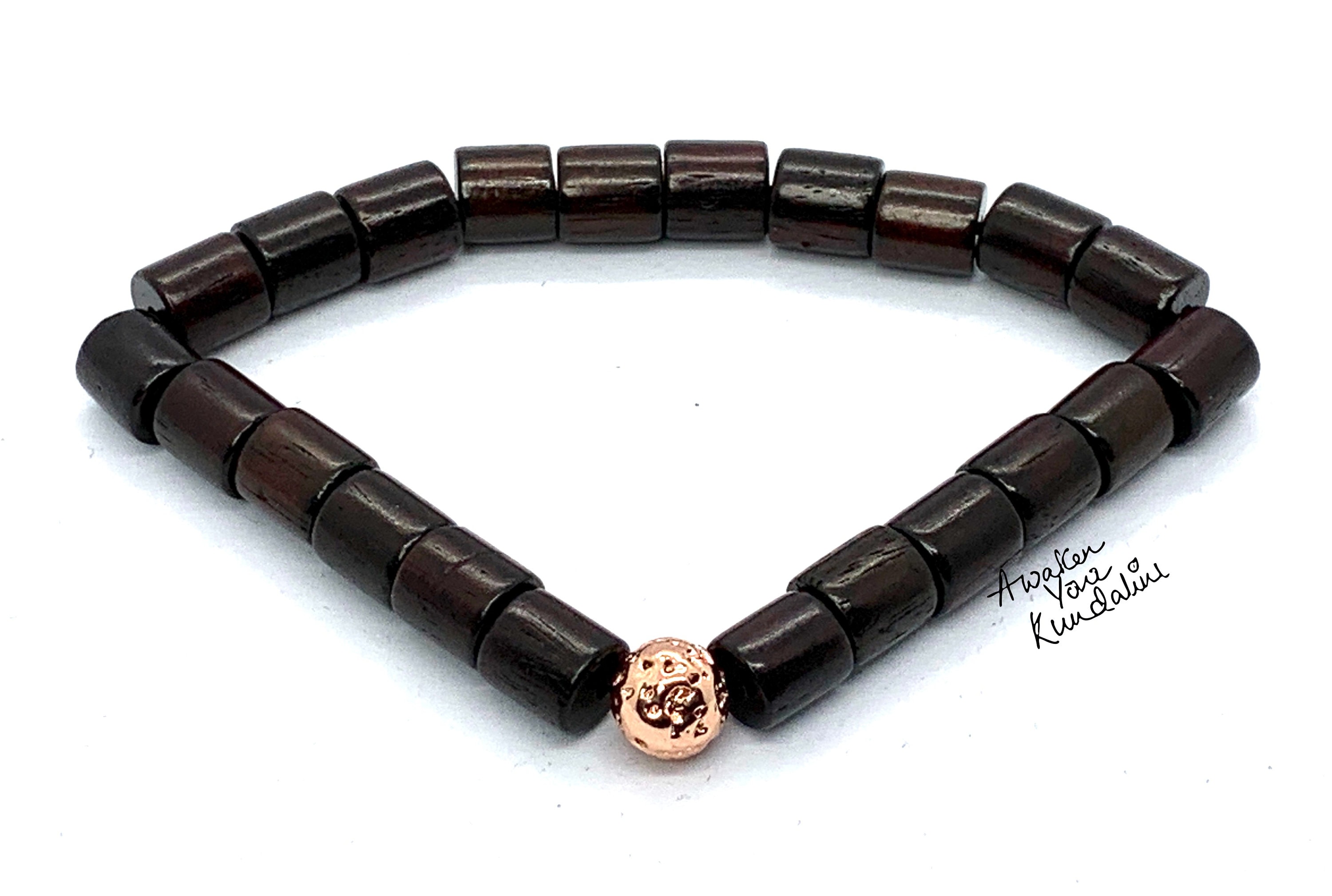 Handmade wooden shop bracelets