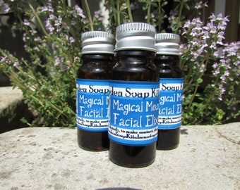 Stunning facial oil, Magical Mouse's Facial Elixir, 10ml, Radiant skin serum, anti oxidant, Vegan skin care, Plastic Free Option