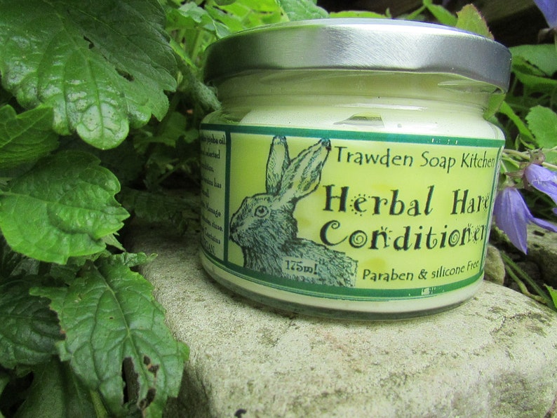 Herbal Hare Original Conditioner, Herbal Scent Vegan toiletries, Silicone free, Paraben Free, Cruelty Free, image 2