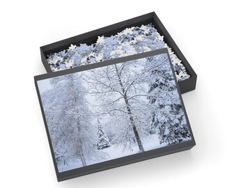Winter in Maine Photo Puzzle: Fine Art Photography