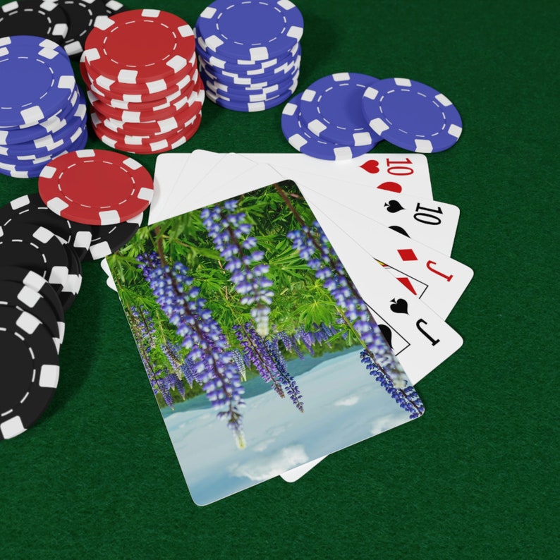 Lupines! Playing Cards: Photo taken in Rangeley, Maine, Floral Photo Gifts Landscape Photography, Nature Fine Art Images image 6