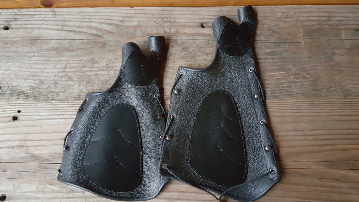 XL Black Leather Arm Guard Bow Hand Shooting Glove Right | Etsy