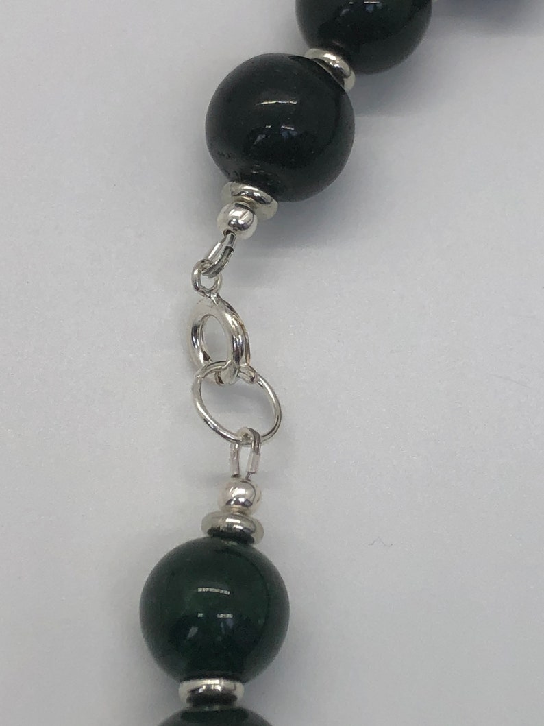 Chunky Malay jade choker organic Malay jade necklace green statement choker. semi precious stone Malay jade necklace green jade choker