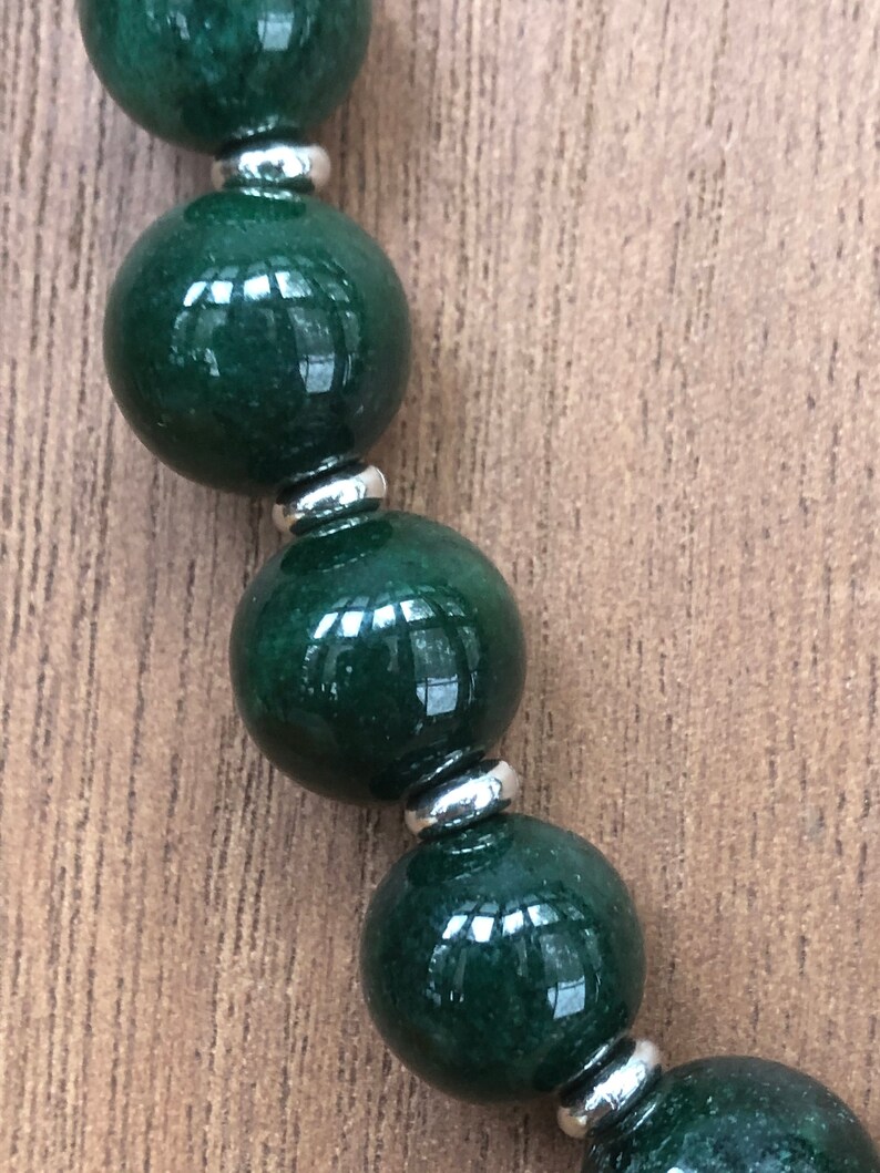 Chunky Malay jade choker organic Malay jade necklace green statement choker. semi precious stone Malay jade necklace green jade choker