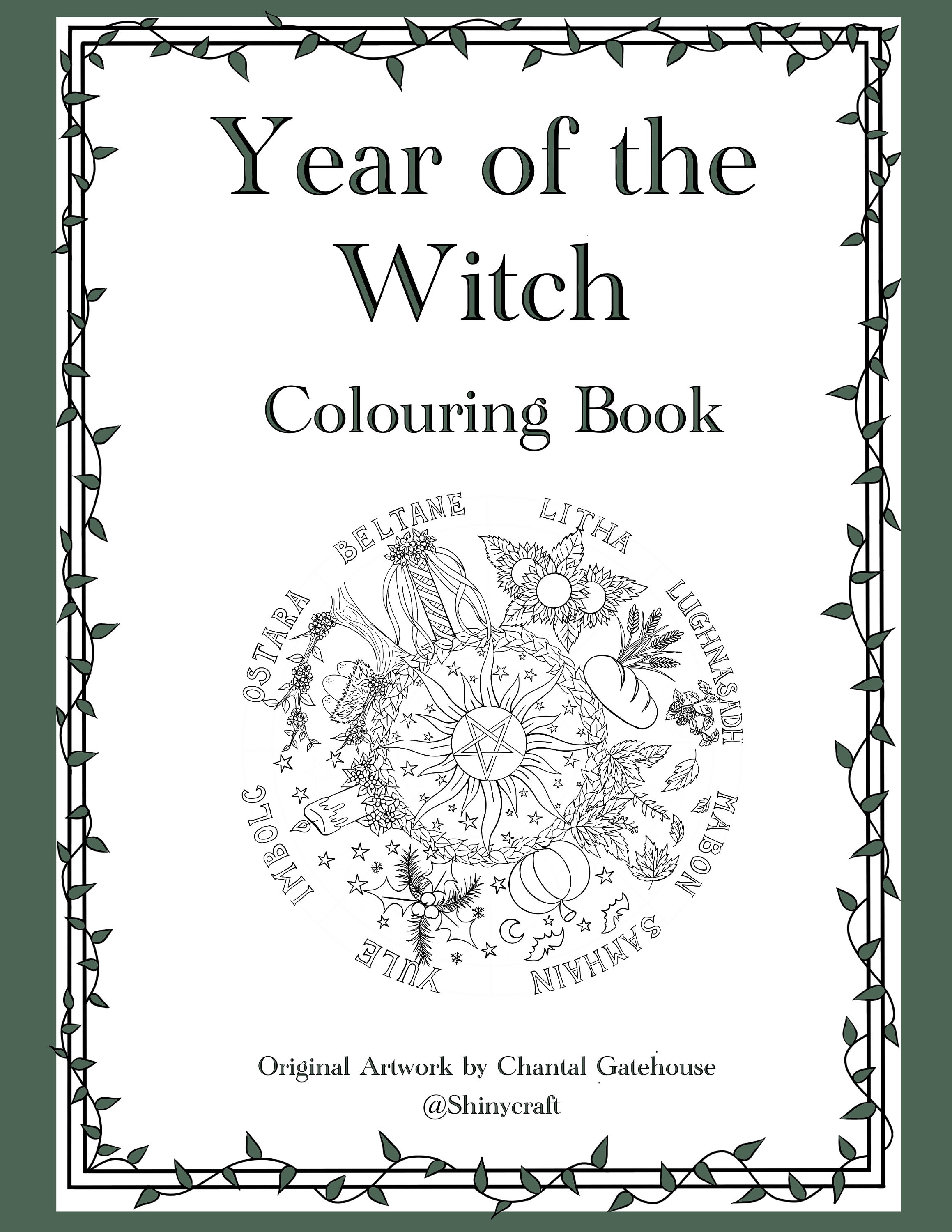 Printable Pagan Coloring Pages