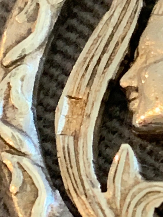 Vintage Egyptian pendant, silver - image 4