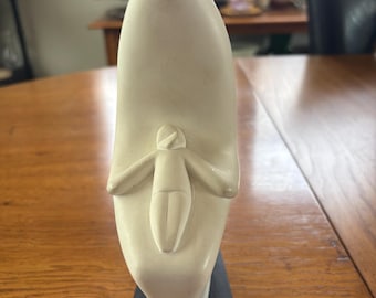 Little Madonna porcelain sculpture by Evelyn Raymond
