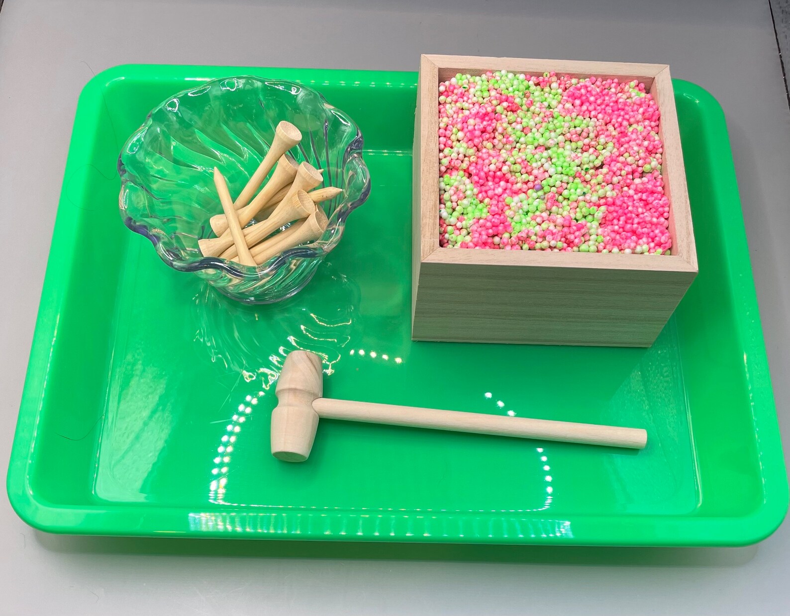 Montessori Hammering Lesson/activity - Etsy