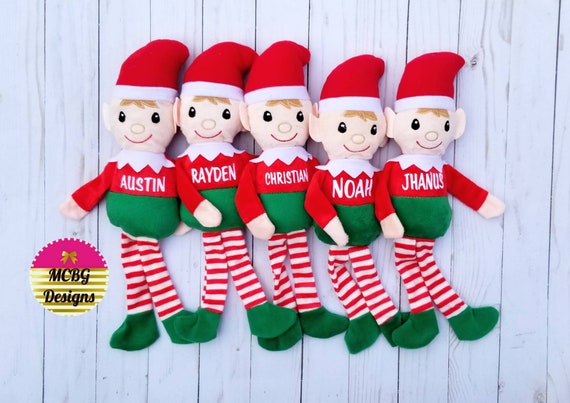 UK SELLER Boy or Girl Choice of 3 Styles Christmas Elf