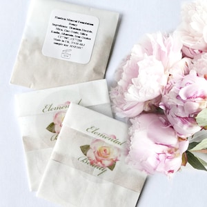 Vegan Mineral Foundation Sample in Eco friendly biodegradable glassine envelope