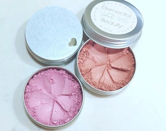 Vegan Natural Mineral Makeup Blusher Talc free