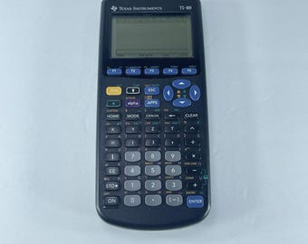 Texas Instruments TI-89 Graphing Calculator CAS Advanced Math Tested & Working