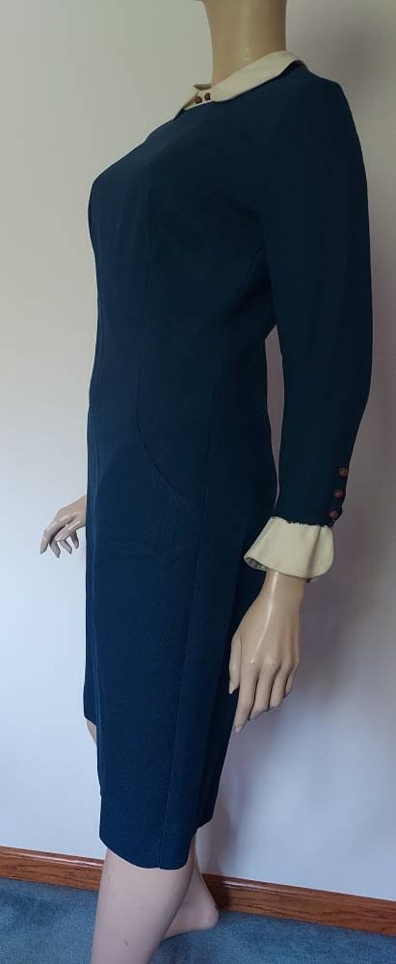 Vintage 60s/70s Mod Cut Dress/A' n' R'  Jr. label… - image 5