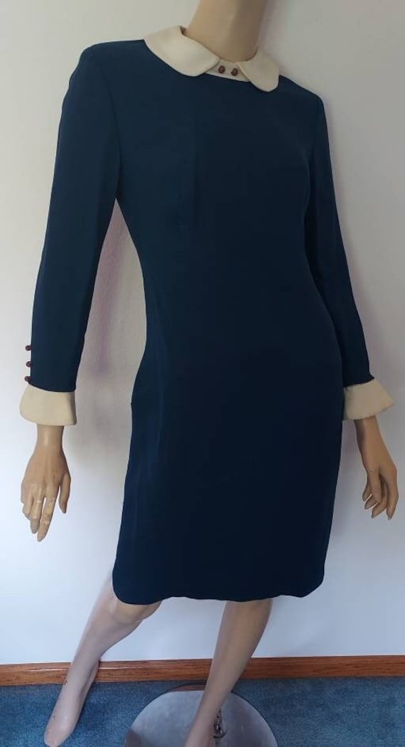 Vintage 60s/70s Mod Cut Dress/A' n' R'  Jr. label/