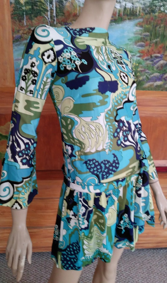 Vintage 60s/70s Dress Designer "Mr Budd" 1960 Mad… - image 2