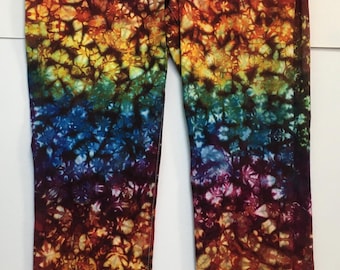 Womens tie dye jeans size 10
