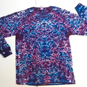 Medium Adult mens womens unisex Medium Tie dye Long sleeve Shirt