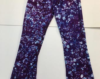 Womens tie dye jeans size 8