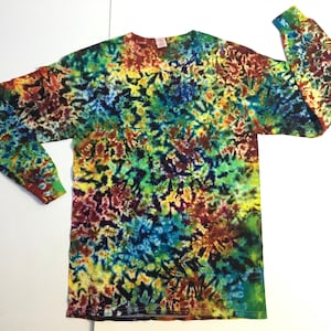 Medium Adult mens womens unisex Medium Tie dye Long sleeve Shirt