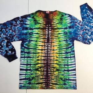 Medium Adult mens womens unisex Medium Tie dye Long sleeve Shirt