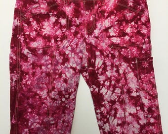 Womens tie dye shorts size 10