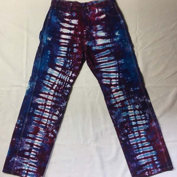 Tie Dye Jeans Etsy