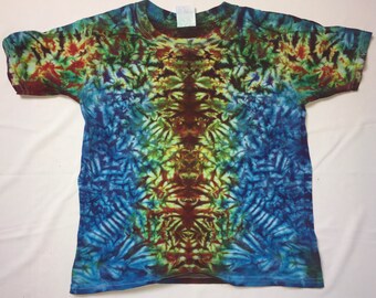 Extra small kids unisex tie dye shirt.