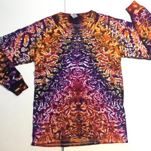 Medium Adult mens womens unisex Medium Tie dye Long sleeve Shirt