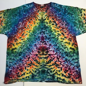 Tie-dye-T-shirt 3 x l, tie-dye-T-shirt heren 3 x l