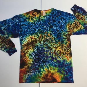 Medium Adult mens womens unisex Medium Tie dye Long sleeve Shirt
