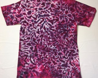 Camisa tie dye unisex para adultos pequeños