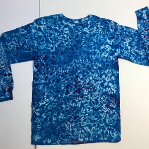 Medium Adult mens womens unisex Medium Tie dye Long sleeve Shirt