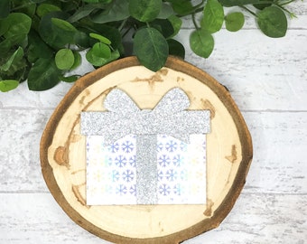 Snowflake Gift Card Holder, Gift Card Holder, Holiday Gift Card Holder, Christmas Gift Card Holder, Money Holder